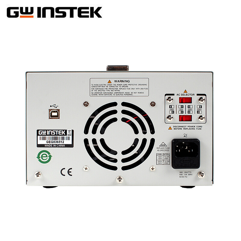 GWINSTEK multi-channel DC regulated power supply GPD-2303S丨3303S丨4303S丨3303D programmable linear GPD-4303S (four channels 30V 3A 195W)