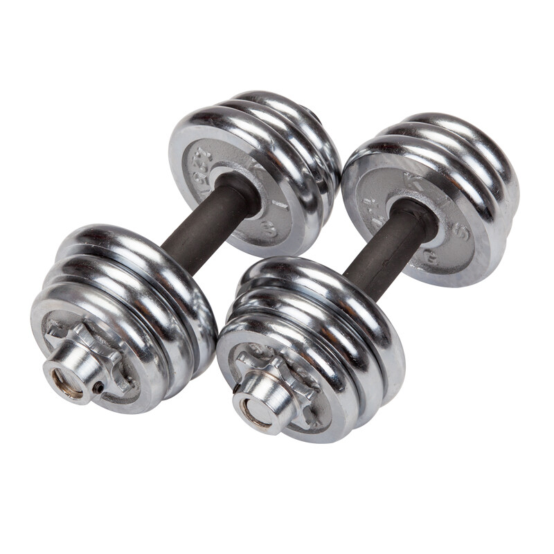 Linuo electroplated dumbbells 20kg kg 10KG-50kg men's dumbbells home dumbbells sports dumbbells fitness equipment dumbbell set combination 20KG one payment = 2 pieces of 10KG Express delivery to most areas, remote provinces will bear the transfer fee themselves.