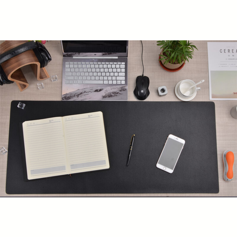 Cool Element Kuyuansu Mouse Pad Super Writing Computer Desk Mat Cool Element Kuyuansu Mouse Pad Super Writing Computer Desk Mat Custom Leather Waterproof Work 90cmx40cm Black