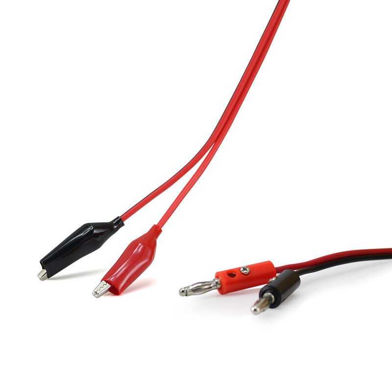 Unilide DC regulated power supply, test line, experimental test line, clip line, power output line, alligator clip, power output line