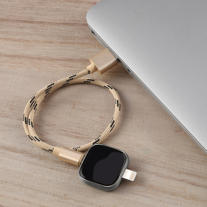 MOYIEAKAN Apple mobile phone USB flash drive iphone Xs/6/6s/8/7/Plus/ipad external memory card mini expansion 12/13/14 Pro Max memory expander Platinum-128G (upgraded version)