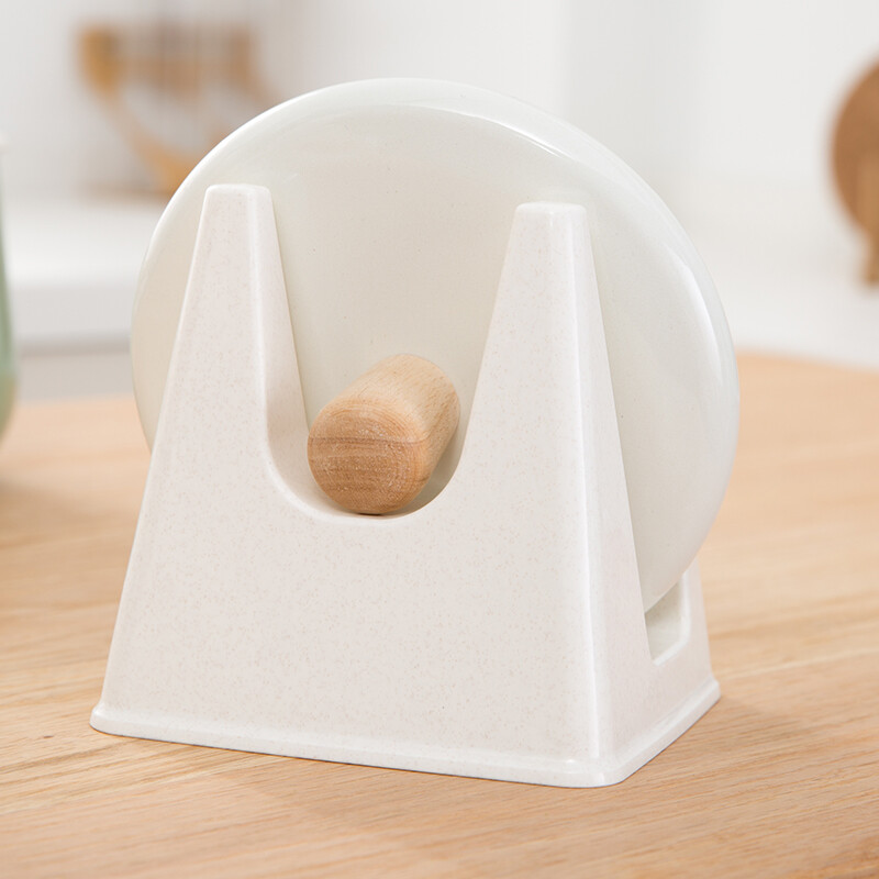 Home Story (KATEI STORY) Japanese imported kitchen pot lid rack spatula holder household multi-functional storage rack sitting type with water connection