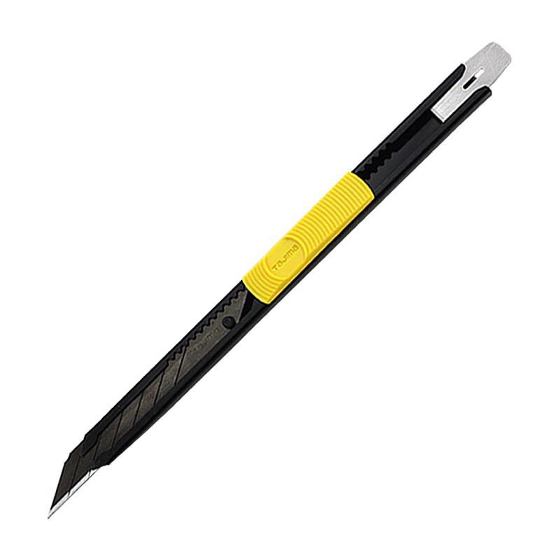 Tajima Small 9mm Width 30 Sharp Angle Utility Knife Push and Twist Automatic Locking 1101-0751