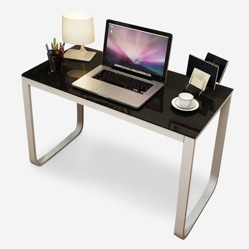 Yamei Le Computer Desk Tempered Glass Simple Home Yamei Le Computer Desk Tempered Glass Simple Home U