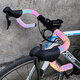 Junkiss bicycle handlebar strap road bike night reflective color change handlebar strap dead fly gradient colorful bicycle strap reflective color change free handlebar plug