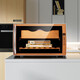 Kelong intelligent constant temperature moisturizing cedar wood naked home living room small cigar cabinet red wine cabinet 25C golden cigar style