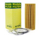 MANN FILTER（MANNFILTER）曼牌原厂机油滤清器机油格机滤  HU7029Z 08-14款3.0T/3.2L奥迪A5