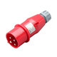 
Weipu 4-core 16A32A waterproof industrial plug light and shaded socket CEE connector 6818TYP283WEIPU 32a4-core outer plug typ683