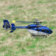 ZHIOEC135 Remote Control Helicopter Simulation C187 Modèle à quatre canaux Aircraft Mini 1:48 Comme un véritable hélicoptère, un ensemble complet est disponible [Batterie unique]