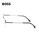 HUGO BOSS雨果博斯光学镜架枪灰色钛框枪灰色近视眼镜框1289F R81 56MM(T)