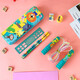 Yixinweini freshman admission gift kindergarten school season school supplies children boys and girls birthday gifts event prize stationery set gift box 9903KT cat