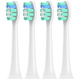 适配 飞利浦（PHILIPS）sonicare电动牙刷头C1C2C3G2/hx673 C2-清洁菌斑型4支()中软毛