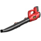 Delis high-power blower lithium-electric charging industrial storm gun electric hair dryer soot blower blower blowing leaves dust removal flame DS charging storm 688VF one electricity and one charge