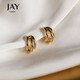 Jay 2025 New Mosquito Repellent Disc No Piercing Ear Clip Women's Clip-on Earrings as Birthday Gift for Girlfriend
