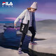 Fila Fila Children's Clothing Children's 2023 Winter Mid-Winter Big Children's Girls Woven Jacket Down Jacket Warm Suit Cool Purple-PU 165