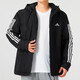 Adidas 阿迪达斯官方舰店男装 冬季新款运动服连帽防风棉衣外套保暖棉服 IV9230/橄榄绿/御寒保暖 M