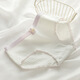 Fitonton 5-Pair-Unterwäsche für Frauen reine Baumwolle 10A Antibakterielle Frauen Unterwäsche Mid-Waist Cute Girl Junior High School Puberty Slips