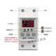 Overvoltage and undervoltage protector self-restoring digital display adjustable voltage current limit power failure automatic reset leakage protector dual display voltage current protection (40-63)A