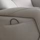 Zhihuashi Primera clase Modern Simple Electric Control Electric de cuero 1098 El sofá de una sola persona se puede convertir en silla individual perezosa Islandia Gray 30 días envío