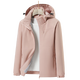 Camel de la región occidental (Vancamel) más la chaqueta de rompedor de viento de terciopelo para hombres y mujeres estilo coreano a prueba de viento y cálida chaqueta de captura suave de captura suave Jaqueta literaria Top 9930-Manja de jalea en polvo [color sólido] 4xl