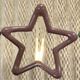 BARY REEF large star hair clip, broken hair clip, star five-pointed star color bb clip, broken hair clip, bangs clip, simple side clip, five-pointed star mixed color (pack of five)