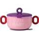 Rikang (rikang) children's tableware supplementary bowl Baby tableware insulation bowl Stainless steel baby bowl RK-C1006 pink Stainless steel bowl Blue