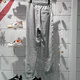 Pantalones adidas femeninos de otoño e invierno Nuevos pantalones deportivos pantalones de chándal sueltos de primer plano de punto de punto informal