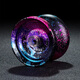 Yunya metal yo-yo competition special dead sleep professional 10 ball bearing yo-yo aluminum alloy yoyo ball toy AO1 black red gold dots