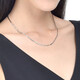 Chow Sang Sang Pt950 platinum necklace, versatile platinum necklace, plain chain clavicle chain for women, price 35566N, 40 cm - 8.67 g (including labor cost 620 yuan)