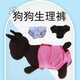 Kuangxiao small, medium and large dog bitch menstrual pants XS purple