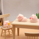 Pig resin small ornaments cartoon cute micro landscape simulation pig home mini handicraft car decoration side pig