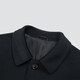 
Ding Tong Wool Coat Men's Long Over-Knee Woolen Jacket Middle-aged and Elderly Men's Business Casual Single Breast Slim Men's Clothing Navy Blue 190