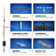 Handing Tightening Power Strong Original Wire Large Element Fishing Line Set Handmade Fine Tie Finished Product 5.7m 5.0# H1301LLW5750