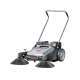
Shanghai Industrial Hand-pushed Industrial Sweeper Industrial Factory Workshop Property School Park No power, no electricity, no oil, garbage sweeper outdoor sanitation leaf vacuum cleaner road farm [SF Express] 1050 Export Strengthened Electric Suction Model