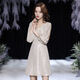 Show Seidenstraße Kleid Frauen Bankett Abendkleid High-End Long Sleeve Herbst kleiner Abendkleid Neue Pailletten Pailletten Leichte Luxustemperament High-End-Hauptchampagner M.
