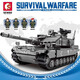 Senbao Building Block Tank Military Assembly Toys Deutsch Leopard 2 Schwertankflugzeugmodell Kinderstecker intellektuelles Spielzeuggeschenk 8 207001 Leopard 2A7 Hauptschlachttank