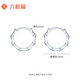 Liuguifu Jewelry Platinum Earrings Women's PT950 Earrings Bamboo Elegant Earrings Birthday Gift 2.40g