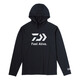 DAIWA 24 spring and summer DE-3424 sunshade quick-drying hoodie pullover long-sleeved sweatshirt fishing suit white L
