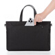 WOMT men's bag briefcase men's handbag laptop bag business casual shoulder crossbody document bag 14 inches