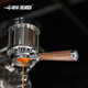 MHW-3BOMBER Bomber Solid Wood Bottomless Handle Bo Fu/E61/La Ma Extraction Modified Coffee Machine Accessories Solid Wood Bottomless Handle-58mm Universal-Three Ears