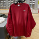 耐克（NIKE）卫衣女装2025夏季运动针织时尚圆领宽松套头衫外套FV8444-113 FV8444-677红色内里毛圈 L