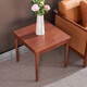 
Guangming Furniture Solid Wood Square Living Room Modern Simple Multifunctional Coffee Table Wooden Side Table 3291 Square Table