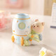 Qiyalai Space astronaute Diy Night Light Stra Holder mignon Storage Créatif Étudiants Cadeaux Cadeaux de bureau pour enfants