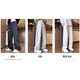 NASA BASE casual pants men's American heavyweight autumn and winter new loose sports straight pants men's trendy casual long pants men white gray (strongly recommended) XL (recommended 120-150Jin Jin equals 0.5 kg)