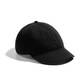 Wine style senior short brim hat for men versatile solid color short brim hat for men Korean style trendy brand big head circumference Japanese style peaked hat for women soft top black adjustable