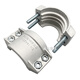 Renjuyi EN14420-3 Clamp de tuyau en alliage en aluminium Aluminium Half-Buckle EPS Plastique Pipe de tuyau Din2817 Pipe de tuyau de tuyau d'huile 8 pouces DN200 * 16 tuyau diamètre extérieur 230-239