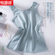 
Hengyuanxiang vest young women's comfortable cotton summer suspender base knitted inner sleeveless summer wear casual sports thin style coffee + coconut white 2XL 175 recommended weight 120-130Jin [Jin equals 0.5 kg]