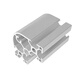 Huilid European Standard Industrial Aluminium Profilrahmen 8840R Aluminiumlegierung Material 6630r Aluminium Halbkreis-Bogen Lu-Legierung 6630R