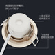 Philips LED spotlights home ceiling lights corridor aisle opening bull's eye hole lamp living room ceiling gold silver white Haoyi spotlight opening 7 cm spotlight 4000K warm white light/2.7W high light white opening 70mm