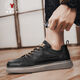 California Bull (Calif Bull) Herrenschuhe Casual Schuhe Summer Casual Leder Schuhe Britische Arbeitsstiefel dicker alleinerhöhenhanzer Schuhe Herren schwarz braun 41